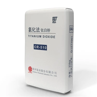 Rutile pigman Titàn diyoksid ak pwosesis klori CITIC CR -510